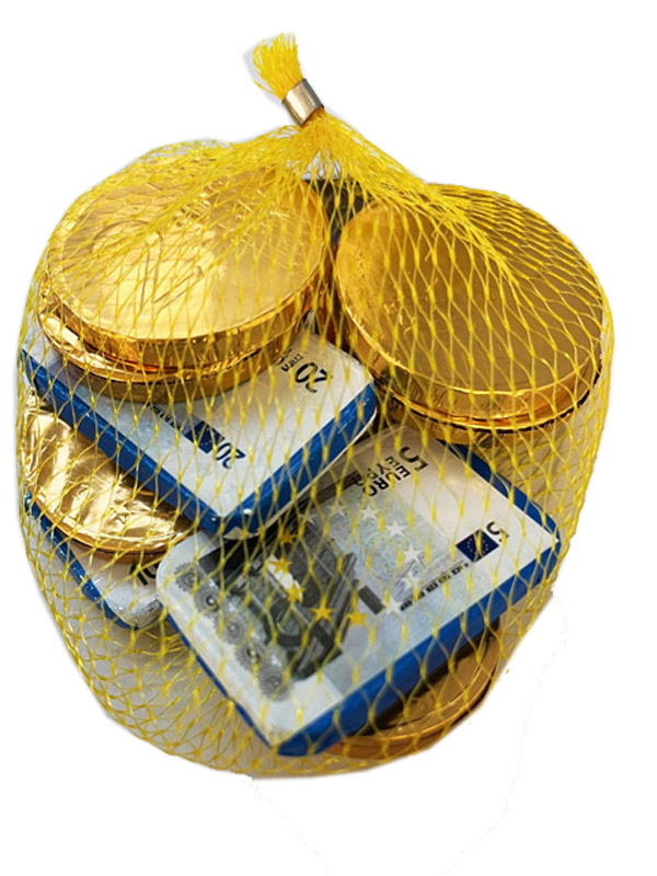 Euromünzen Schokolade