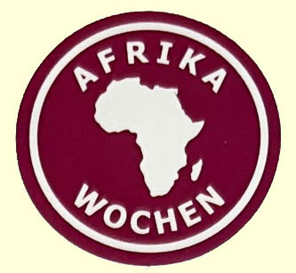Aufkleber Kontinentwochen Afrika rund