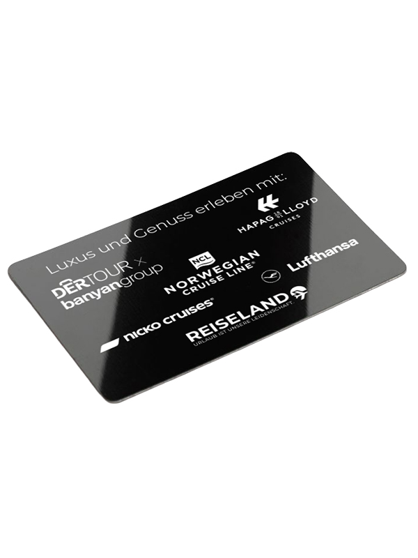 RFID-Schutzkarte "Sicher unterwegs"